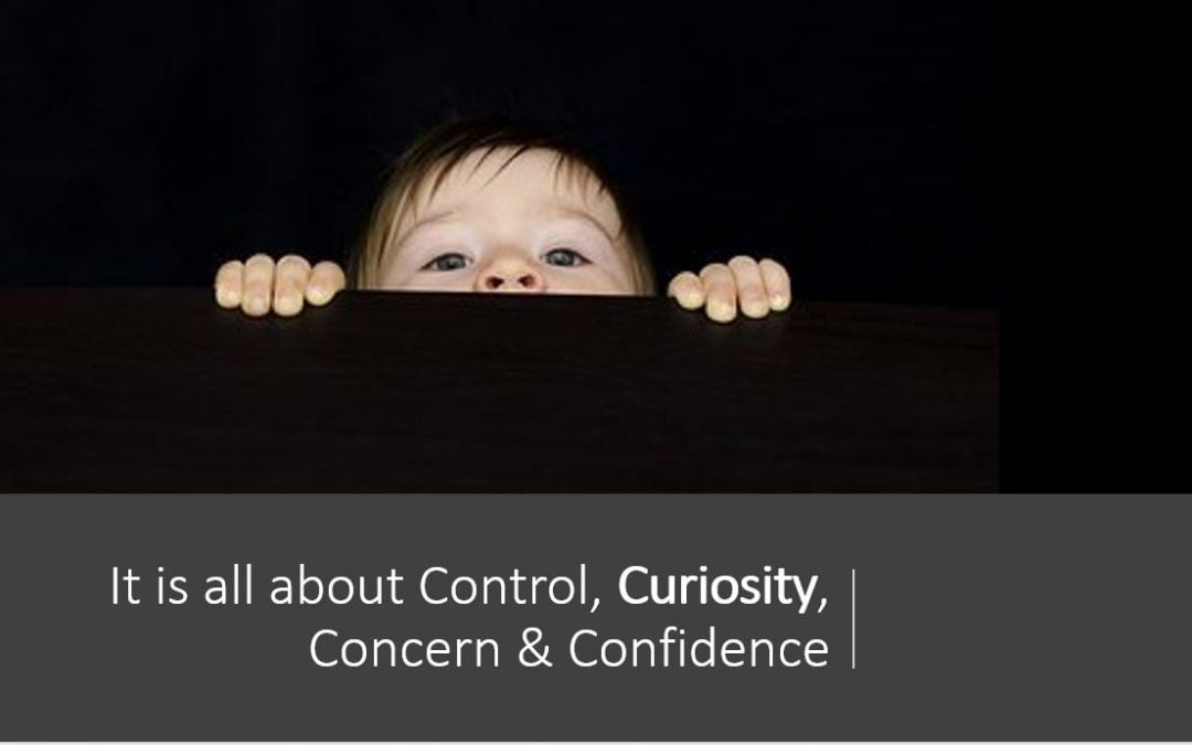 It is all about Control, Curiosity, Concern & Confidence